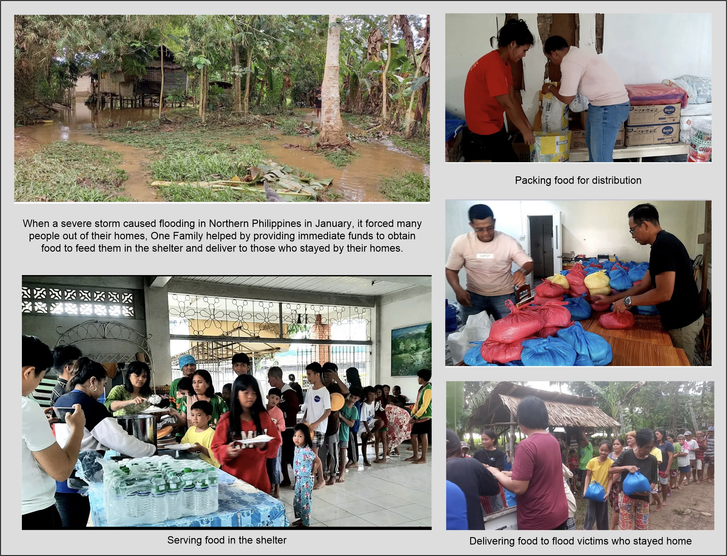 Feeding the Flood Victims